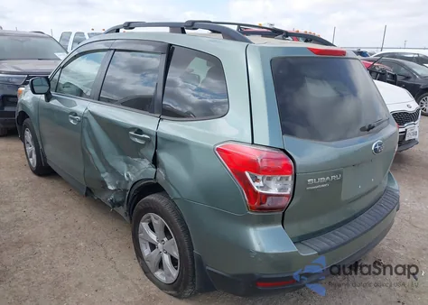 2015 Subaru Forester 2.5I Premium from USA, damaged, VIN JF2SJADC6FH839078